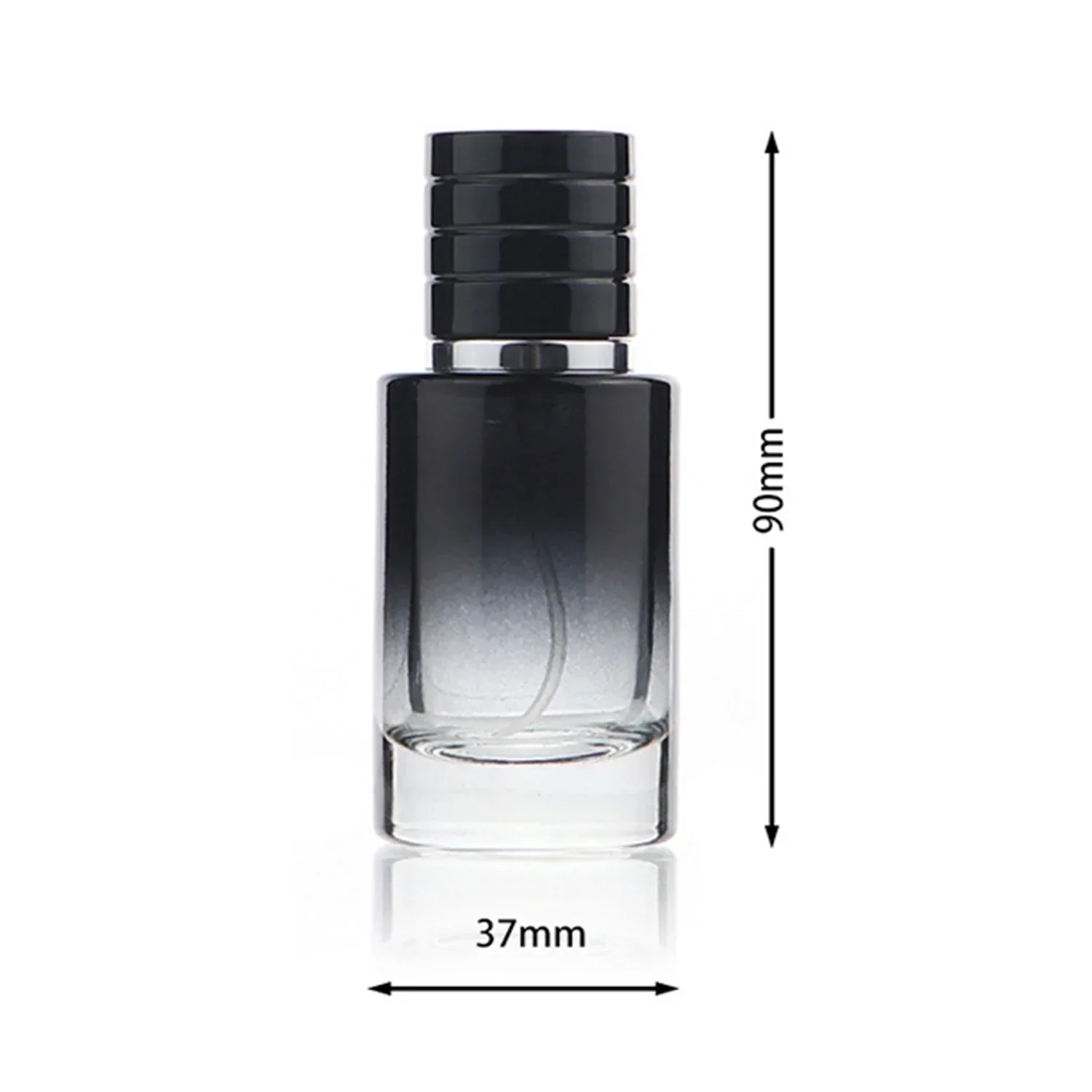 Vaporisateur Portable rechargeable en verre, conteneur d'atomiseur de parfum, brume d'huile essentielle, outils de Classification des cosmétiques de voyage 30ML