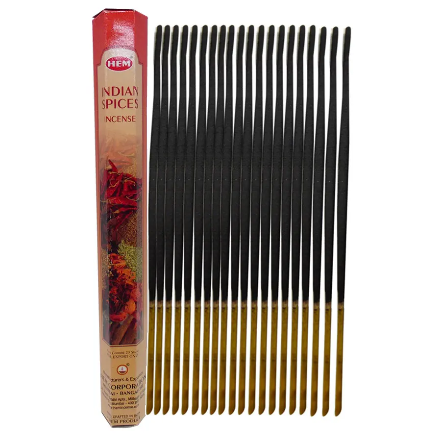 Indian Spices Scented 20 Stick Incense-İndian Spices