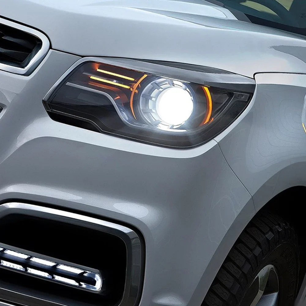 For Chevrolet Trailblazer 2013-2015 Headlight Cover Transparent Lampshade Case Headlamp Shell Plexiglass Replace Original Lens