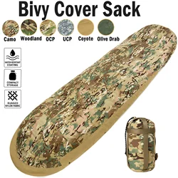 Tactical Military-Grade Akmax.cn Bivy Cover – 1.9lbs Waterproof Combat Sleeping Bag Sack for Army, Marine, Camping, Hiking