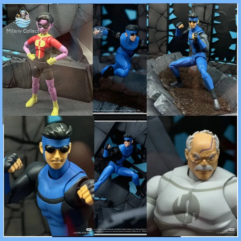 En stock, figurine articulée Jada Toys Invincible Boy Invincible Mark Oliver Conqueror, 6 pouces, jouet de collection, cadeau, expédition rapide