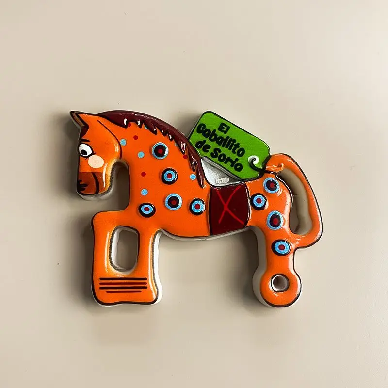 

Creative and Unique Pony 3D Fridge Magnets Decorations Souvenirs Travel Memorabilia from Around the World