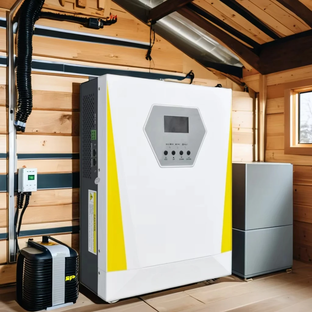 5kW Hybrid Solar Inverter 60Hz Off-Grid 5500W DC AC Pure Sine Wave Single MPPT with Lithium USB Connectivity Single Phase