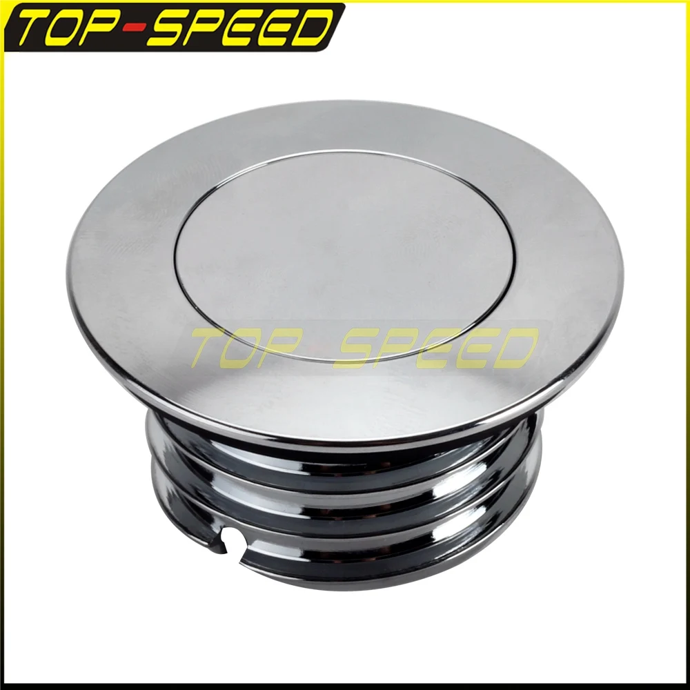 For Harley Softail M8 Flush Mount Fuel Gas Cap Left Side Tank Cover Kits FLDE FLFB FLFBS FLHC FLHCS FLSB FLSL FXLR FXLRS 2018-Up view 2