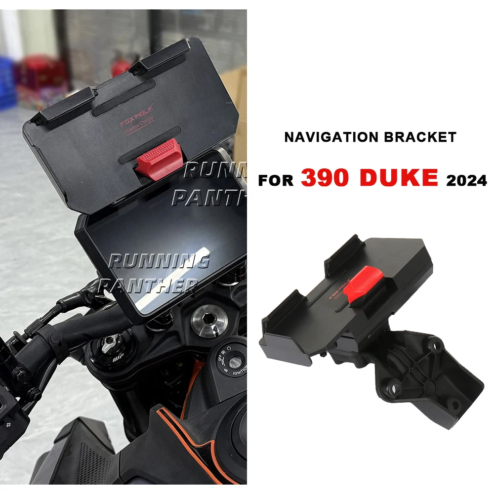 

Для 390 Duek 390 DUKE 2024 GPS-навигатор, держатель для телефона, кронштейн для мотоцикла 390Duke 390DUKE