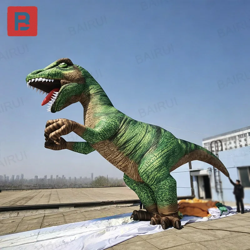 Inflatable dinosaurs, inflatable realistic models of wild animals, inflatable dinosaurs