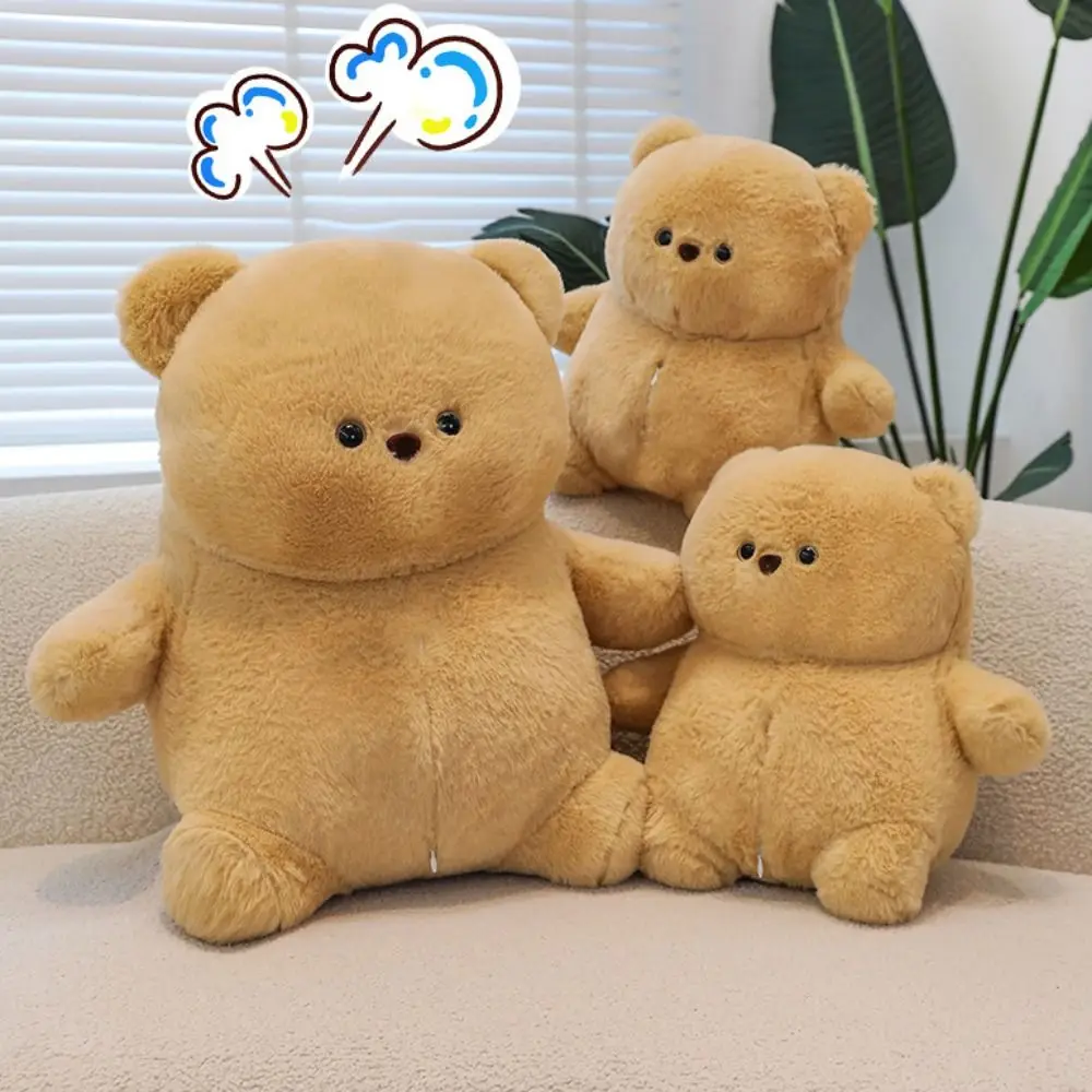 Audio Recording Pacifier Love Bear Keychain Music Drink Milk Plush Bear Pendant Cartoon Luminous Cartoon Figures Pendant