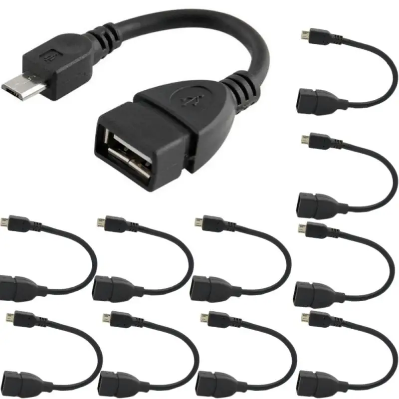 Micro USB Male To USB 2.0 Female OTG Data Cable Converter Host Adapter Cable For Mobile Phone Nexus Xiaomi Huawei Sony MP4 MP5