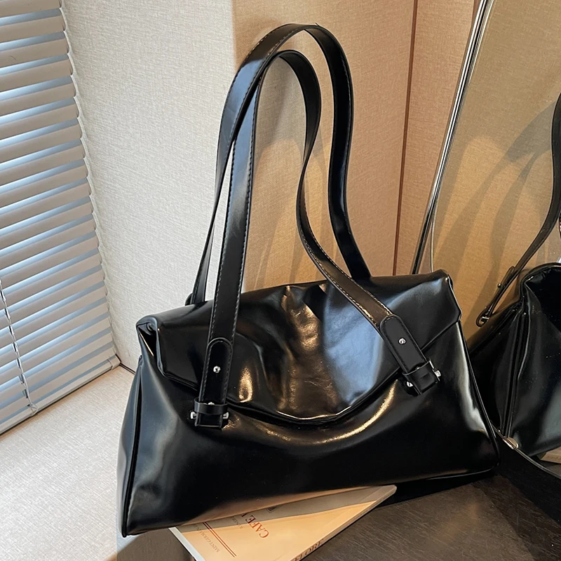 

Large Capacity Women PU Leather Handbags Messenger Bags Casual Female Shoulder Bags for Women Fashion Ladies Solid Shopping Bag
