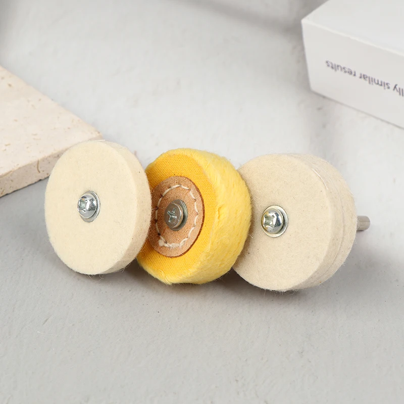 Polishing Wheel Cloth Buffing Wheel Bench Grinder Power Tool Accessories For Gold, Silver Jewelry Mirror Polish Pad
