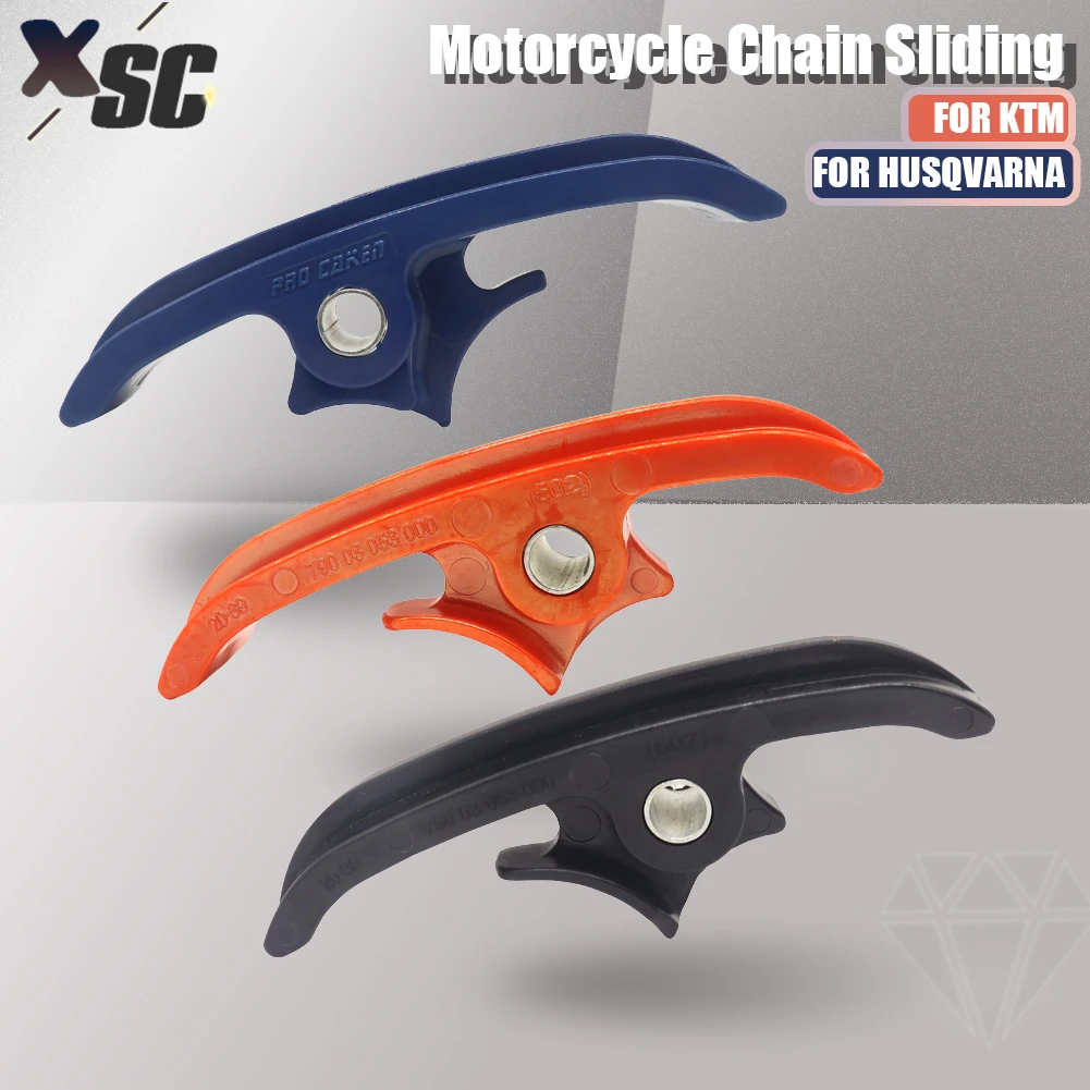 Motorcycle Swingarm Chain Slider Sliding Guide Brake Hose Clamp For KTM SX F SMR XC XCF XCW EXC EXCF 125 150 250 350 450 TE TX