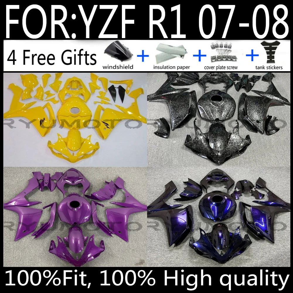 

NEW ABS Motorcycle Fairings Kit for YAMAHA YZF1000 YZFR1 YZF-R1 R1 2004-2006 Full Bodywork Fairing Kit