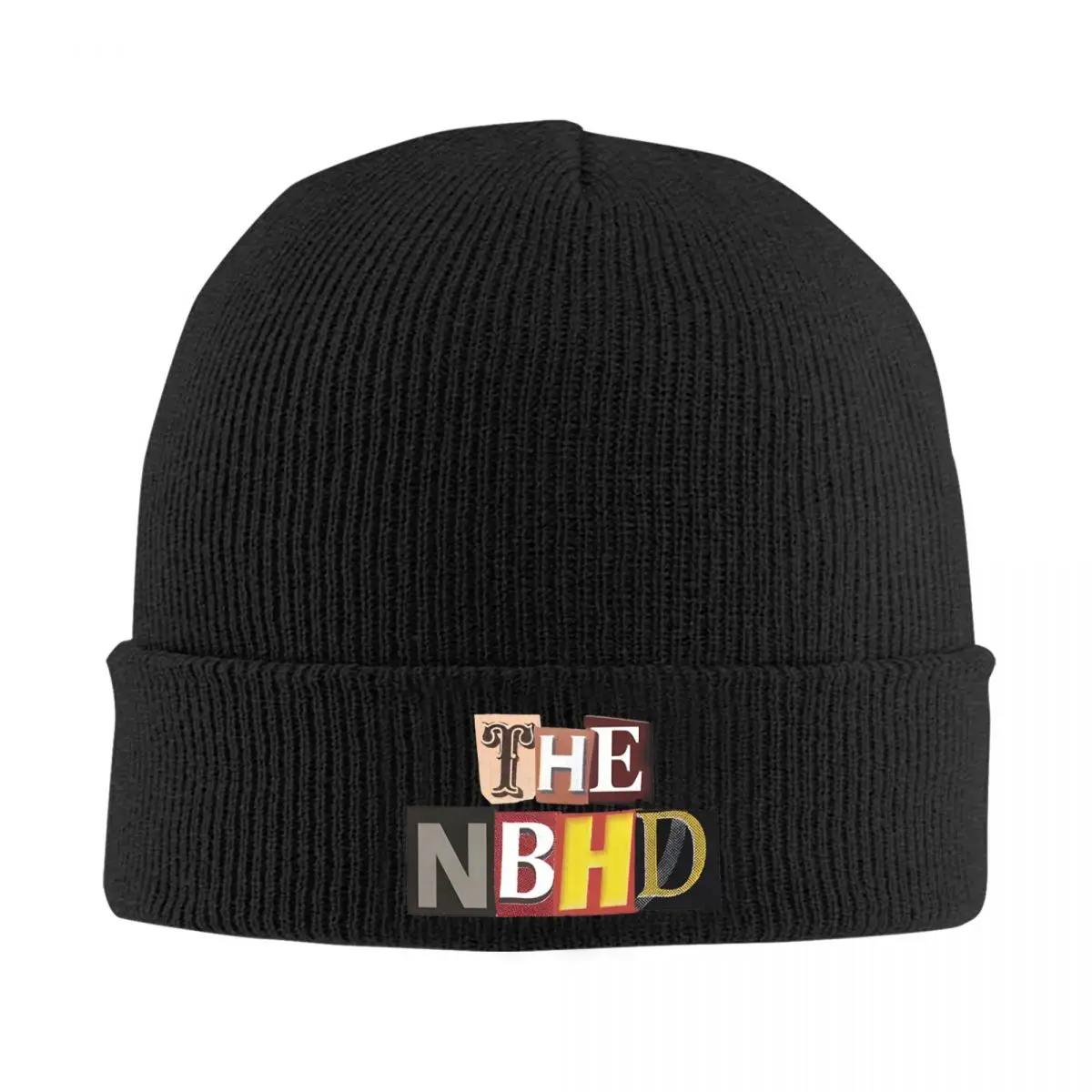 Bonnet Hats The NBHD Neighbourhood Men Women's Thin Hat The NBHD Cutout Autumn Spring Warm Cap Street Skullies Beanies Caps