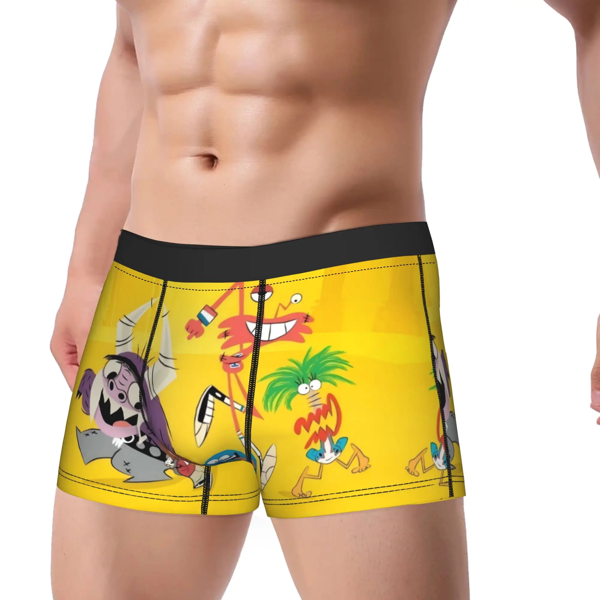 Fosters Home for Imaginary Friends Underpants Breathbale Panties Men's Underwear  Ventilate Shorts Boxer Briefs
