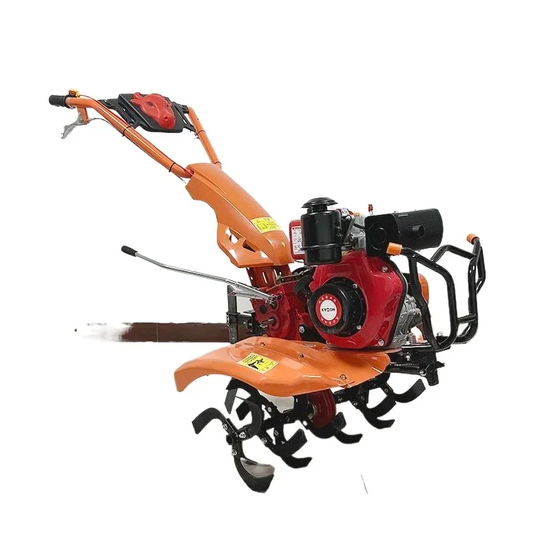 Micro  Small scarifier Rotary  Ridge weeding trench  Diesel  multifunctional rotary tiller