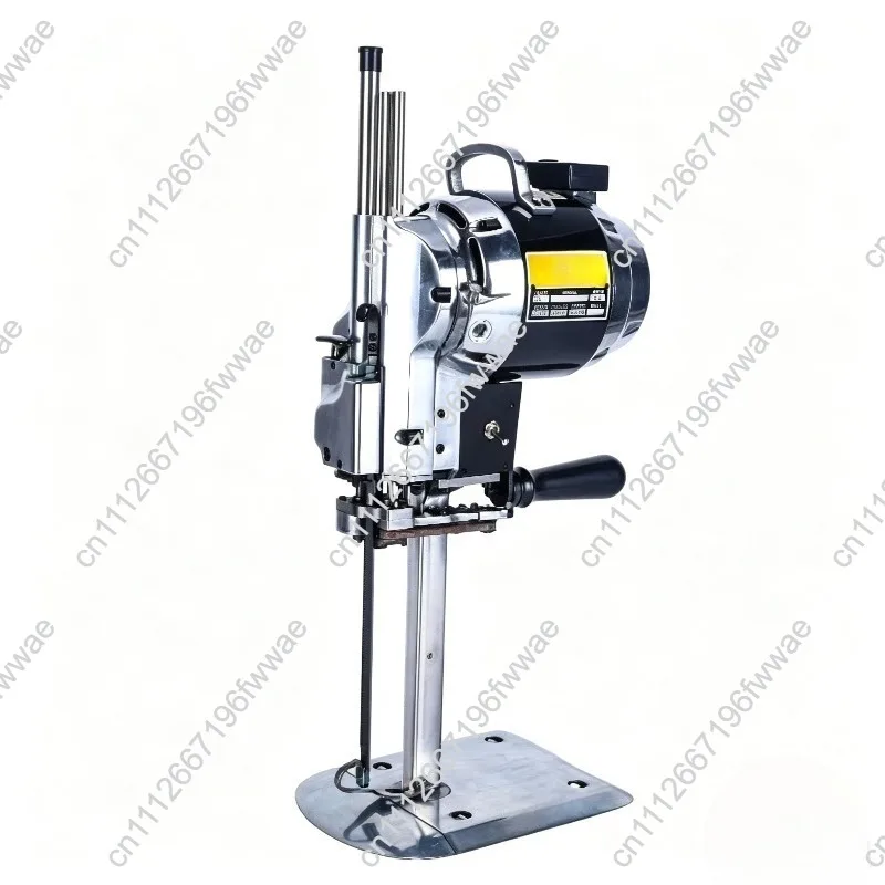 For 10 inch Vertical Electric Fabric Scissors Cutter Straight Knife Cloth Cutting Machine with Auto Sharpening for Leather Paper