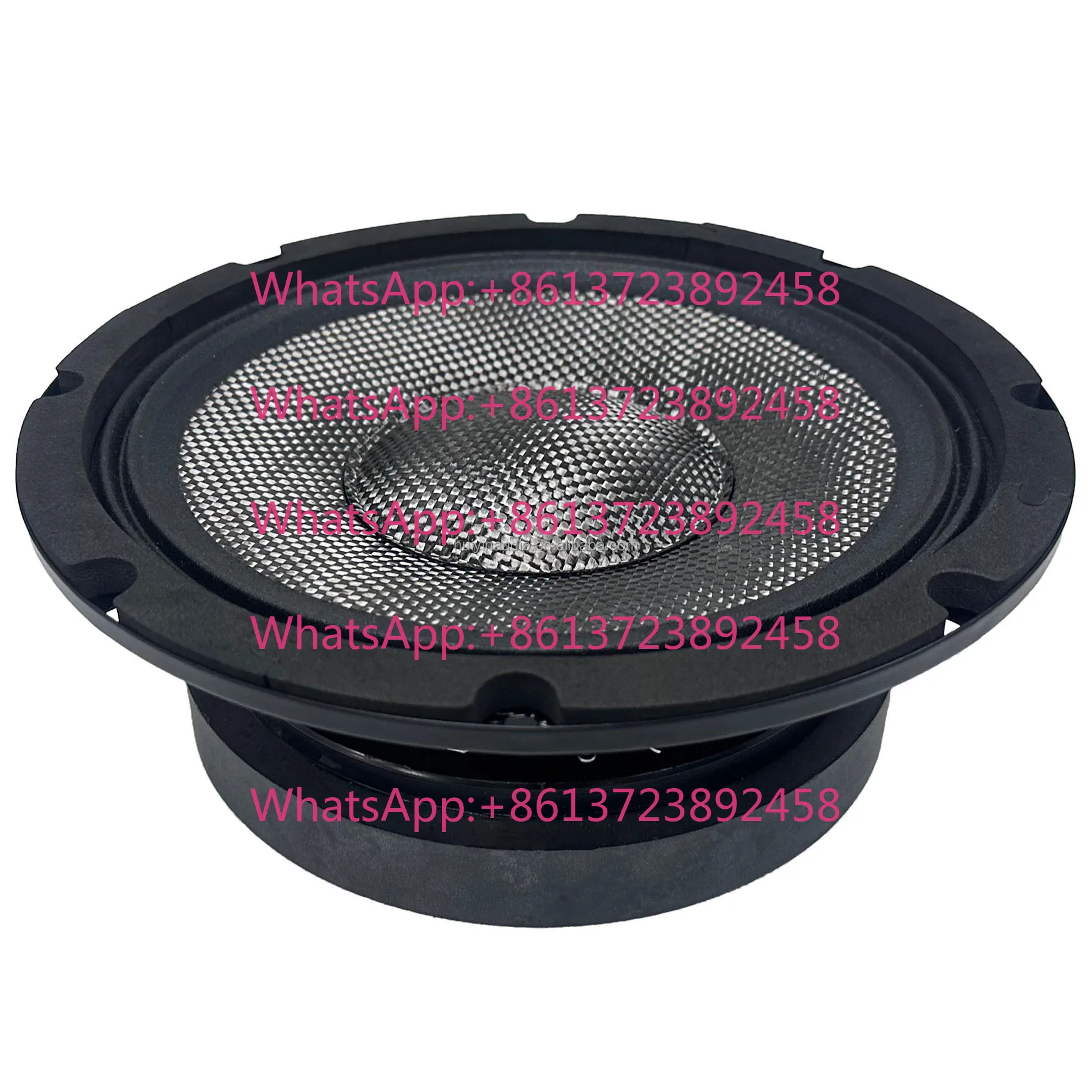 Cost-effective 635-142 6.5-inch Mid-range Carbon Cone 2-inch VC Pro Car Audio Speaker System with 200W RMS and 150-300W  Power