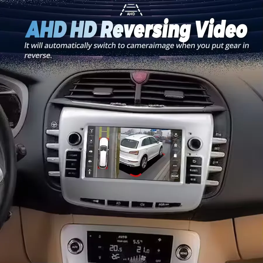 WITSON 7 ''أندرويد 15/14 ستيريو تلقائي لسيارة Lancia Delta 2009-2019 Carplay Navi الوسائط المتعددة راديو السيارة GPS WiFi وحدة رأس السيارة