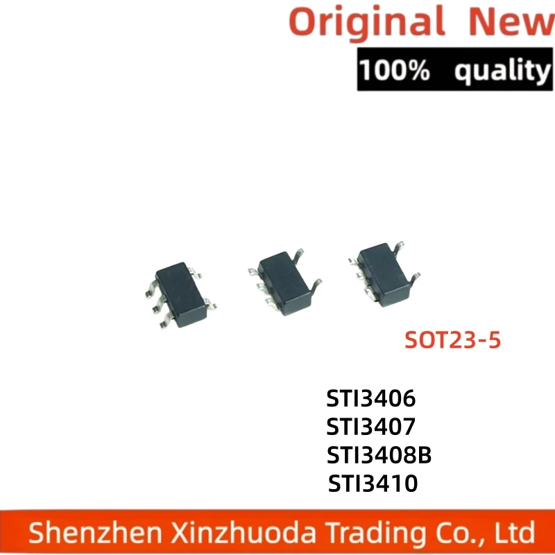10 pieces of STI3406 STI3407 STI3408B STI3410 patch SOT23-5 synchronous voltage reduction chip