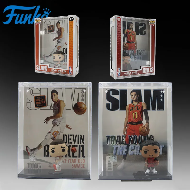 

FUNKO Original NBA DEVIN BOOKER & TRAE YOUNG Anime Action Figures Toys for Boys Christmas Gift Collectible Model Ornaments