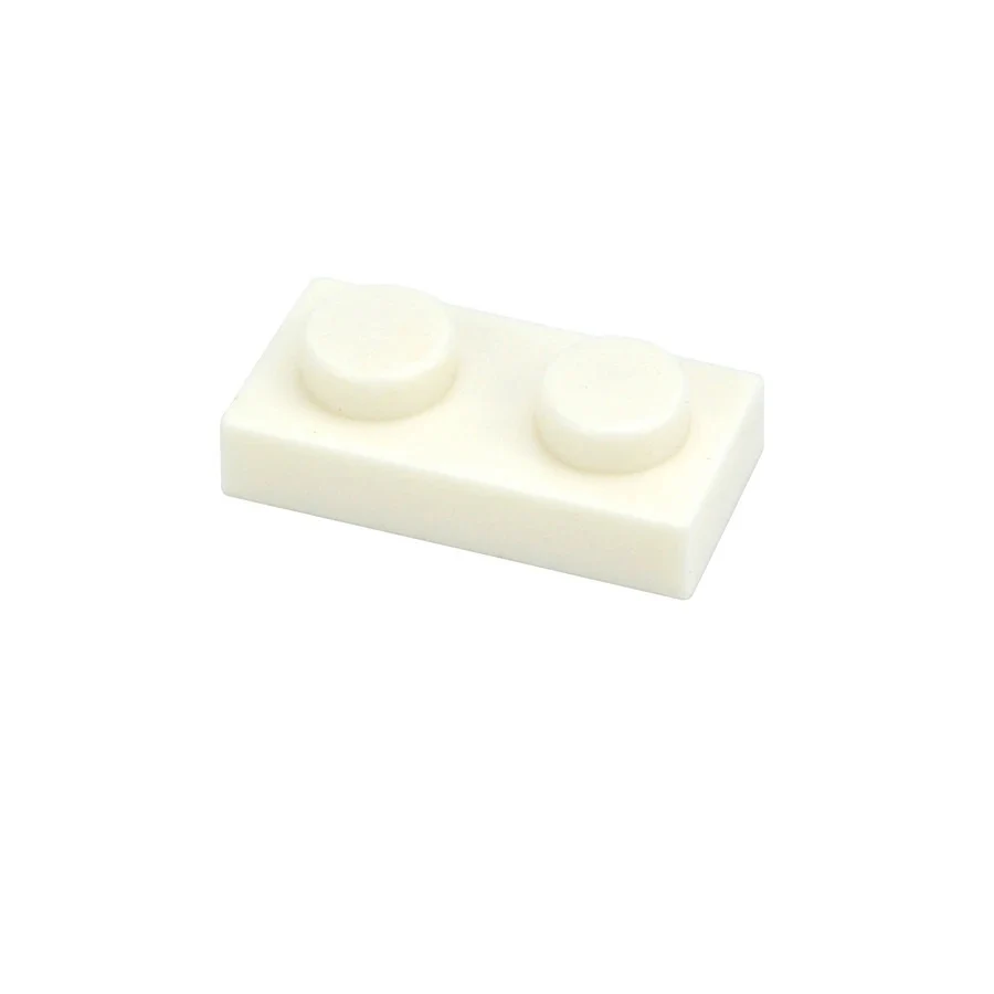 1x2 Punkte 100PCS Farbe Pädagogisches Kreative kompatibel 3023 Größe MOC Bausteine Dünne Zahlen Ziegel Spielzeug für Kinder