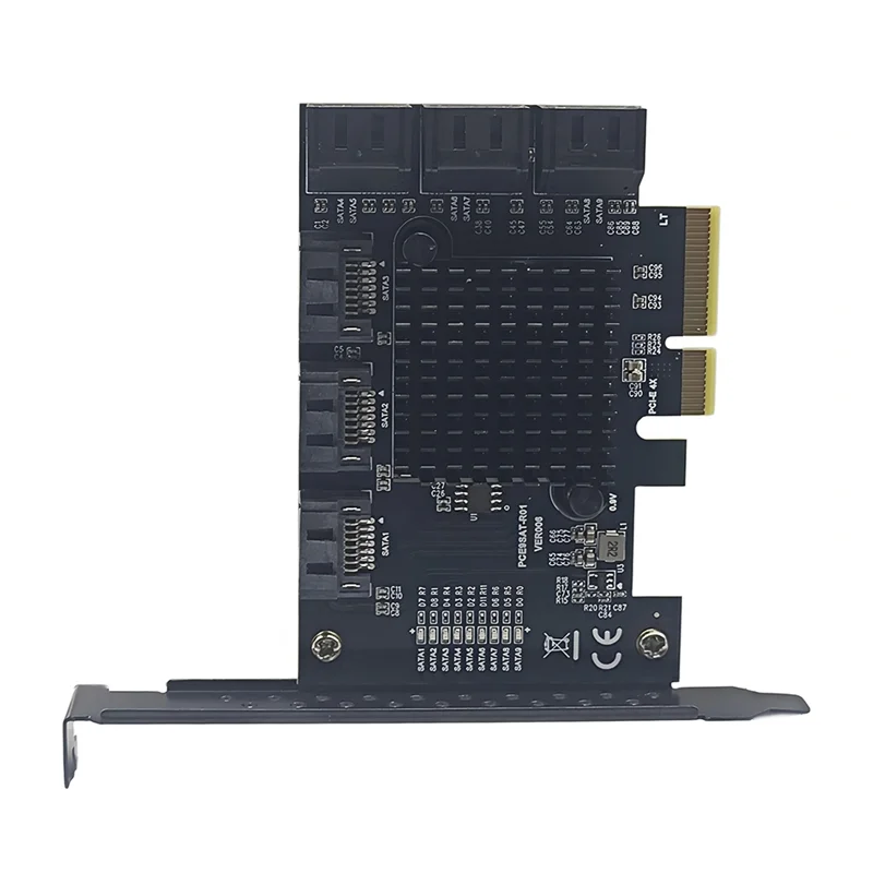 

9 портов PCIE SATA-умножитель контроллера PCIE к карты SATA SATA 3 Pcie 1X Express Карта расширения Адаптер 6 Гбит/с