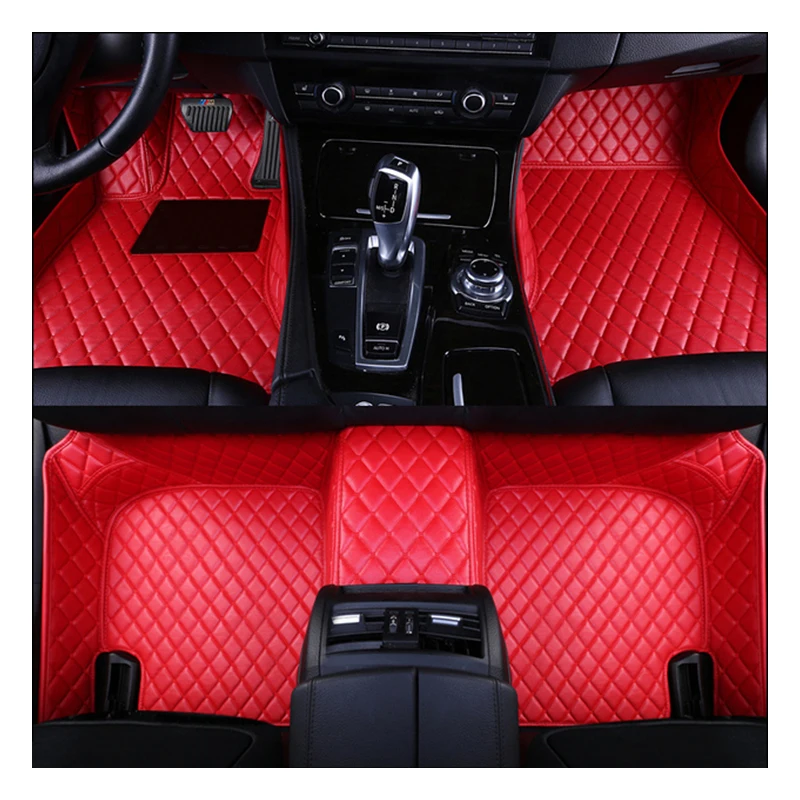 

Custom Fit Car Floor Mats Interior ECO Friendly Material for Over 95% Full Set Single Layer 5-Seaters Left and Right Hand Drive
