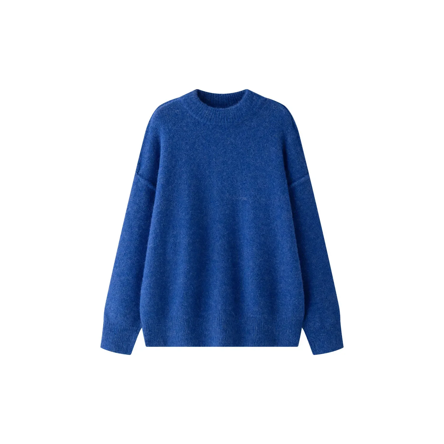 New autumn and winter Korean style lazy pullover wool sweater loose silhouette warm and comfortable top for women