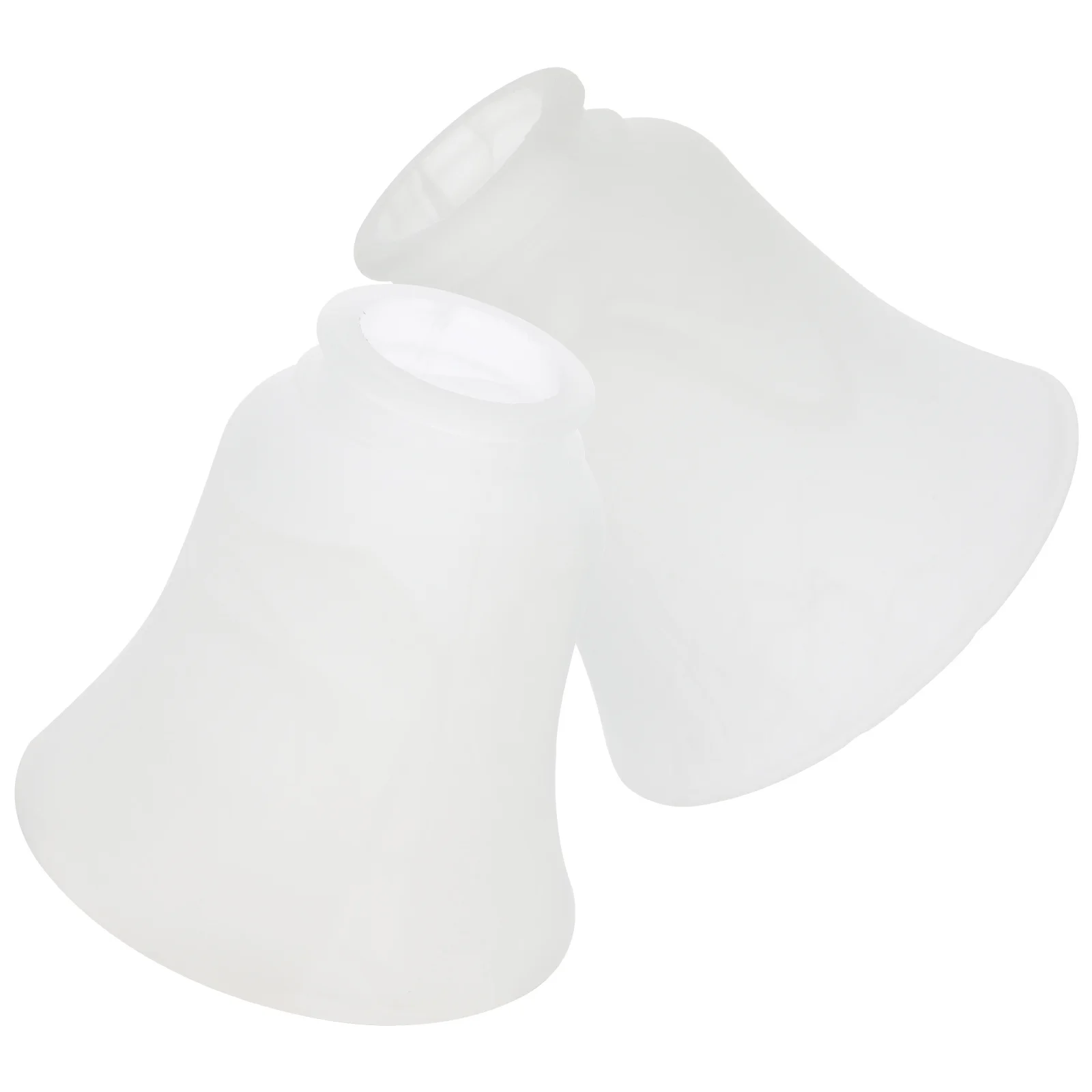 

2Pcs Sturdy Glass Lampshade for Ceiling Pendant Lights Decorative Housewarming Gift Idea Glass Shades for Light Fixtures