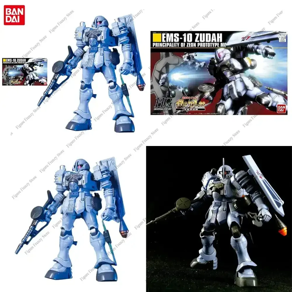 special-offer-bandai-gundam-model-kit-anime-figure-hguc-1-144-ems-10-zudah-gundam-action-toy-figure-genuine-gunpla-toys-for