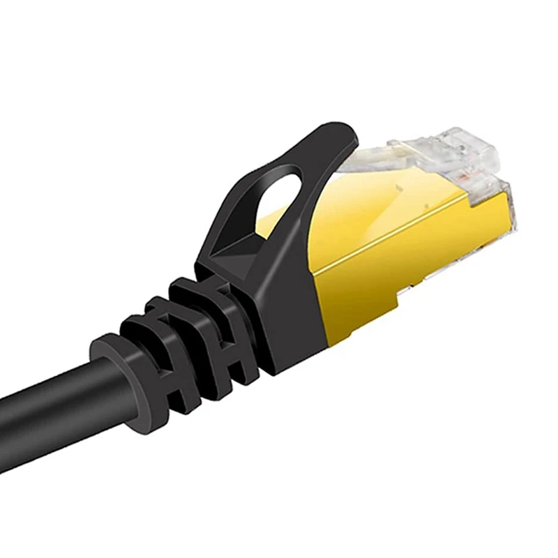 20 M CAT 7 Network Cable Gigabit Ethernet LAN Cable - 10 Gbit/S - Patch Cable Flexible Cat.7 Raw Cable S FTP Shielding