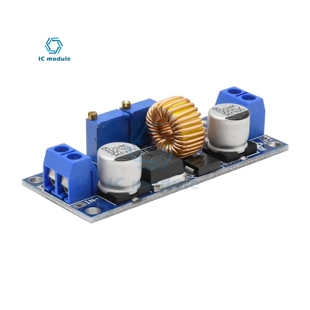 CC/CV Adjustable DC-DC DC 6-38V to DC 1.25-36V 5A Step Down Power Supply Buck Module XL4015 Lithium Battery Charge Board