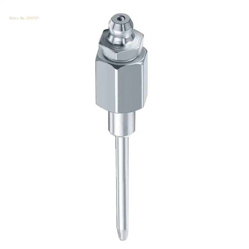 Grease Needle Nozzle Hardened Steel Grease Injector Needle Grease Guns Needle Dispenser Grease Injection Fitting Dropship