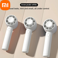 Xiaomi High Speed Fan Endurance Handheld Infinitely Variable Speed Small Fan Usb Turbo Handheld Mini Fan With 3 Gears Outdoors