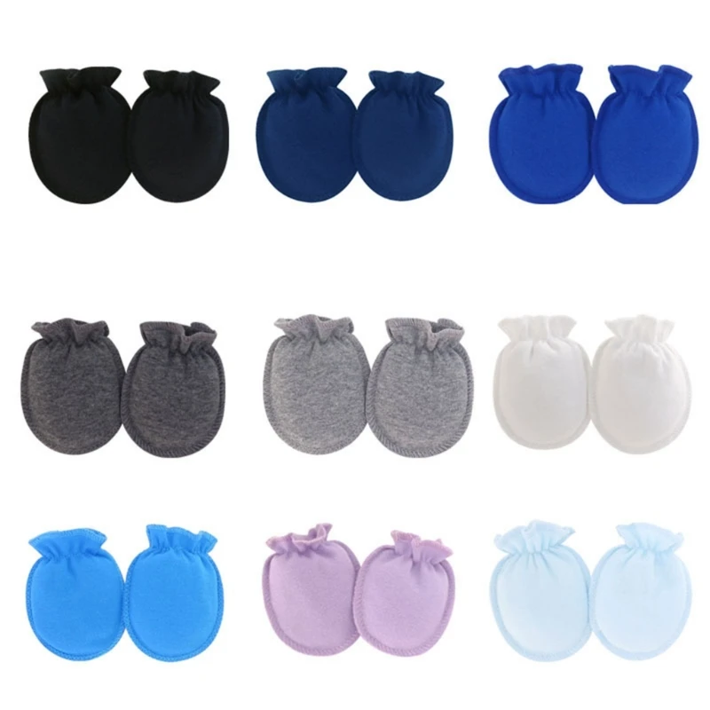 Soft & Safe Baby Anti Scratch Gloves Comfortable Secure Infant Anti Scratch Mittens Protect Your Baby' Delicate Skin