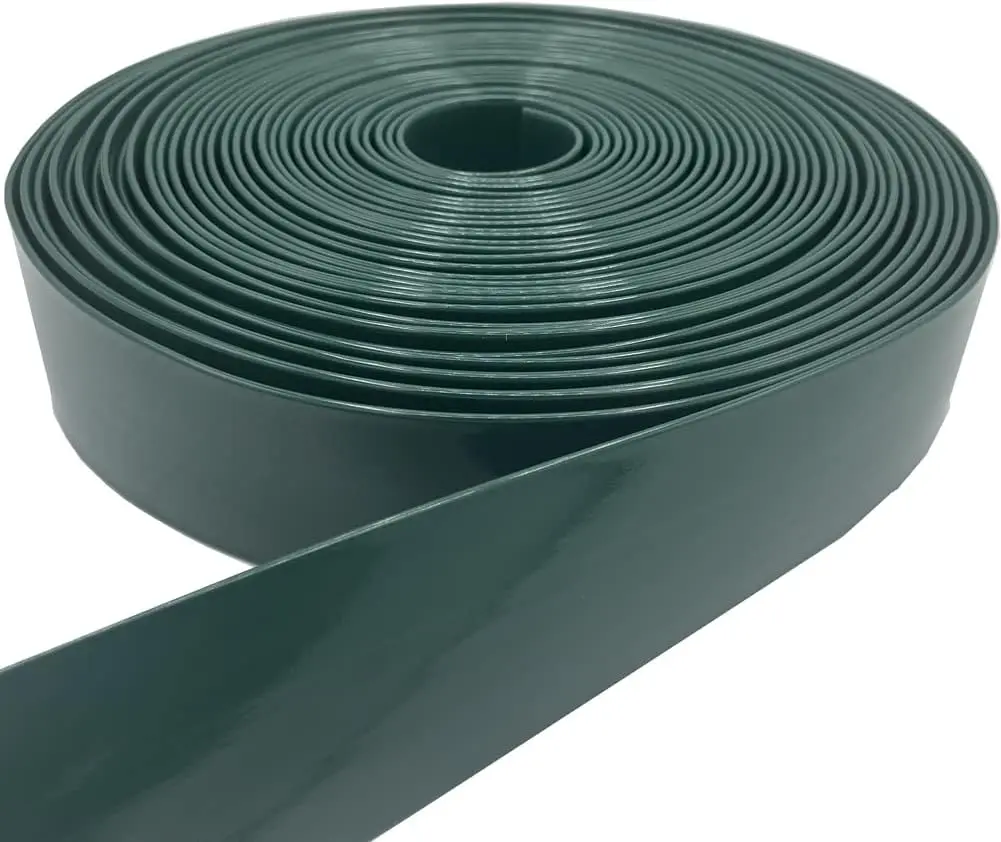 

50Ft Long Vinyl Straps For Patio Chairs Repair 2"" Wide Patio Furniture Replacement Straps, Dark Green