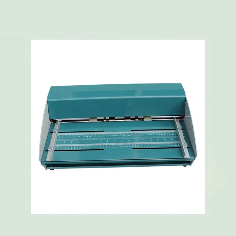 8600 Compact Desktop Creasing and Cutting Machine Creasing and Binding for 85-400g Paper 1000 Sheets/Hour Manual Binding Machine
