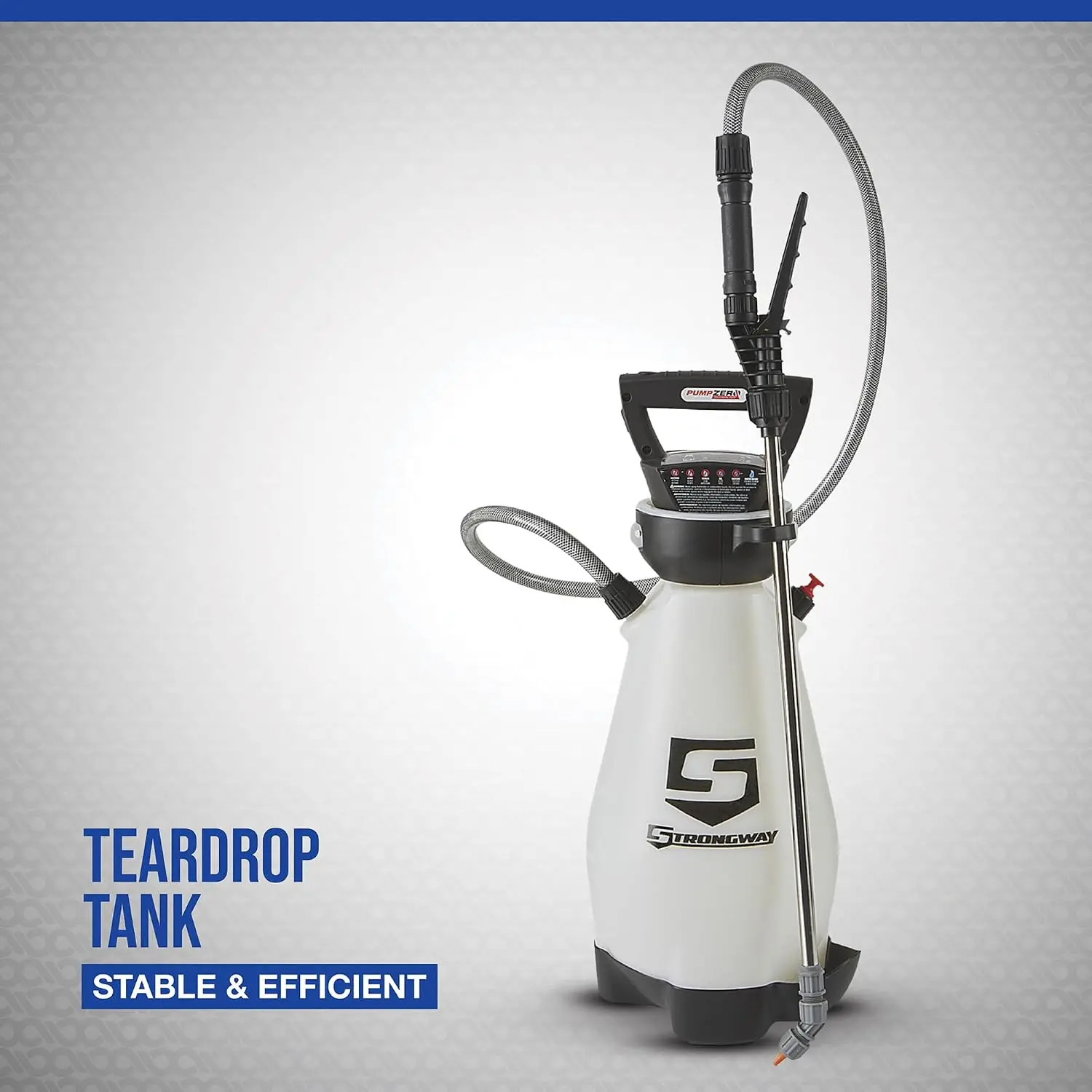 7.2V Lithium-Ion No-Pump Sprayer Kit, 2 Gallon Capacity, Includes 6-Piece Nozzle Set