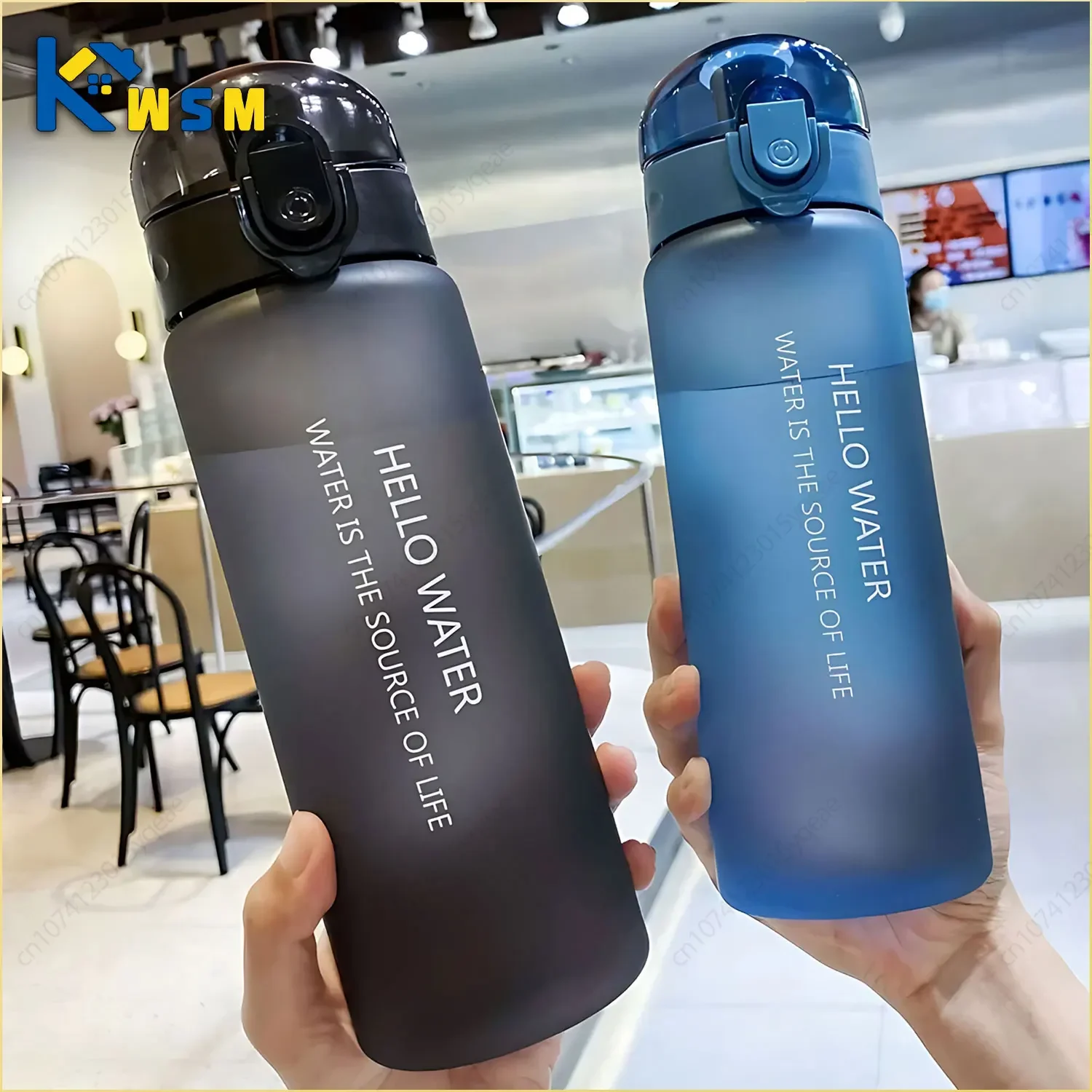 780ml Przenośny matowy kubek o dużej pojemności Butelka na wodę dla studentów na zewnątrz Butelka sportowa fitness Kubek bez BPA Prezent z okazji powrotu do szkoły