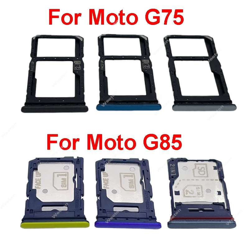 

Держатель лотка для SIM-карты для Motorola MOTO G75 G85, слот для SIM-карты, адаптер для чтения карт, запасные части для ремонта