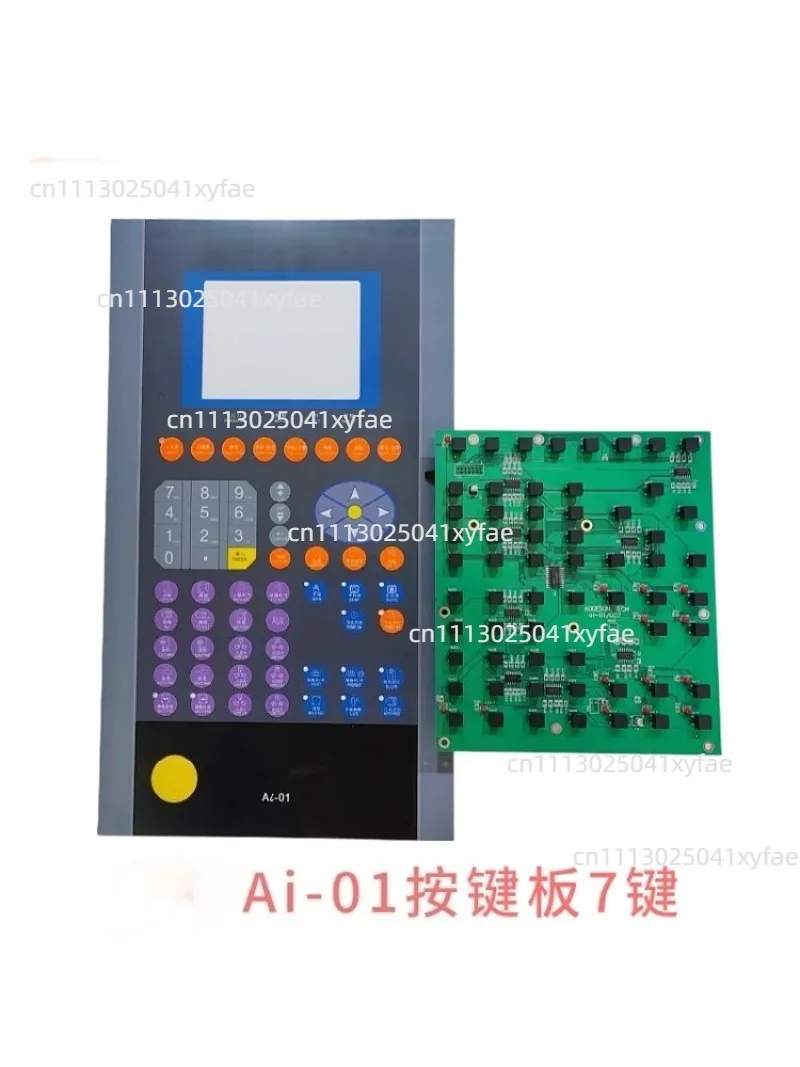 AI-01 AI-02 AI-11 AI-12 Control Button Board For Zhende Zhenxiong Industrial Molding Equipment Operation Panel Film