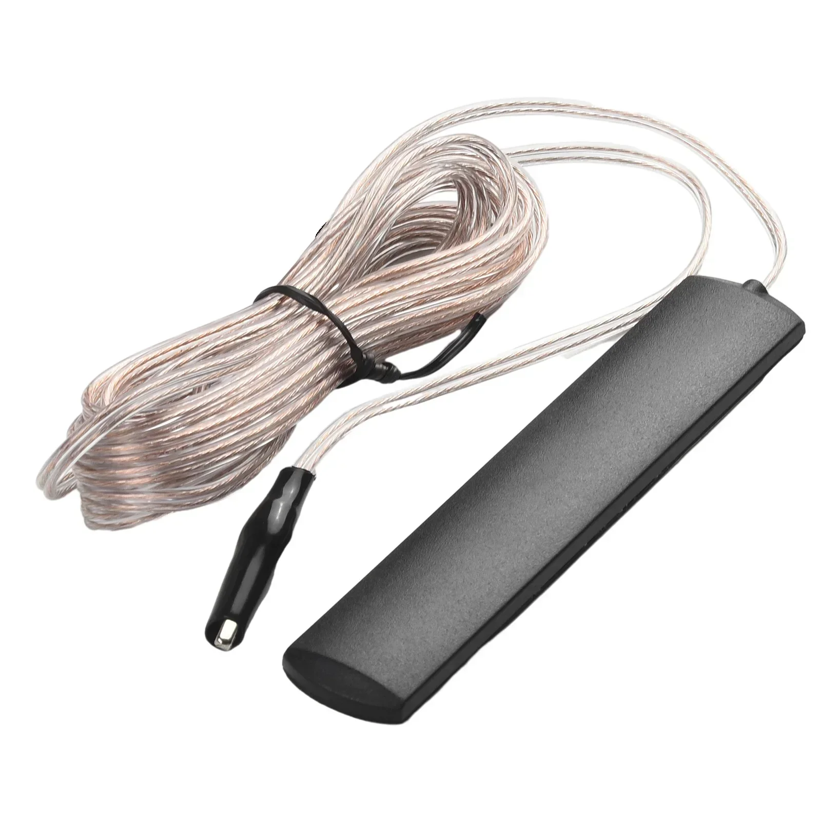 Clip On Radio FM Stereo Antenna Indoor Length 5m Signal Enhance Stable Transfer Wide Compatible 3.2m Cable For Radio