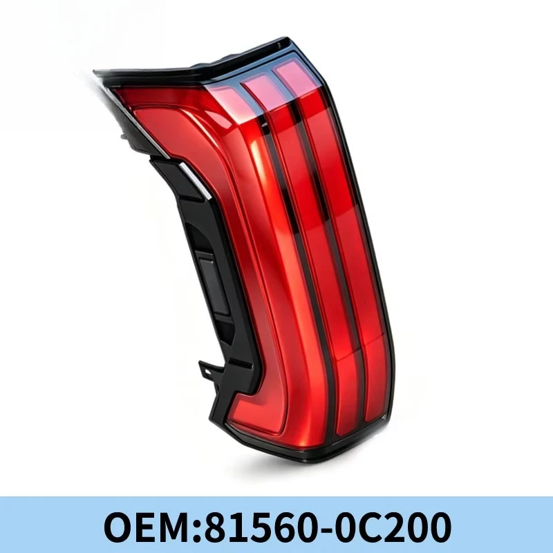 CZJF Rear Tail Lamp LH RH 5 Wires Set Upgrade for Toyota Tundra 2022 OEM 81560-0C200 81550-0C200