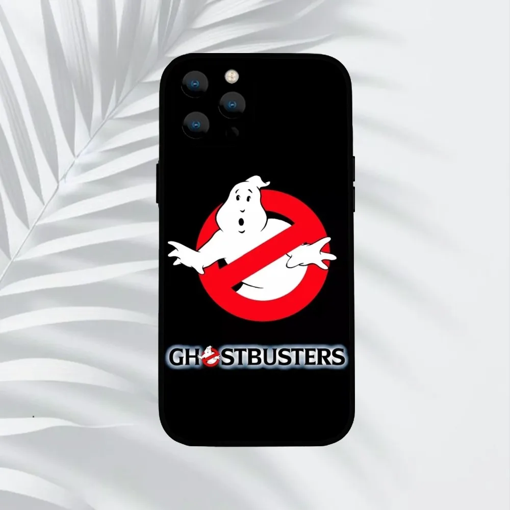 Funny LOGO Movie G-Ghostbusters  Phone Case For iPhone Mini 11 12 13 14 15 Pro XS Max X Plus SE XR Shell