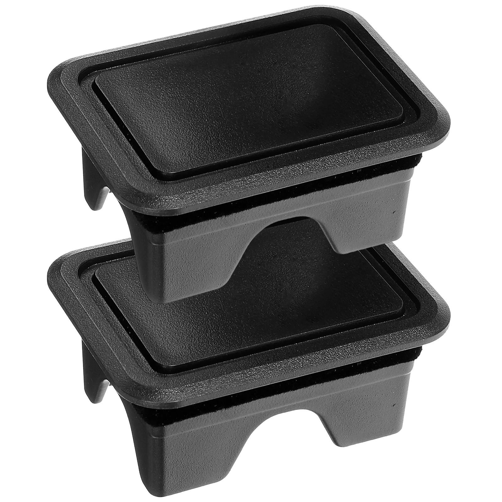 Ram Rear Bed Rail Stake Cover Protective Cap Truck Replacement Plastic Pocket Trunk Part Small Black