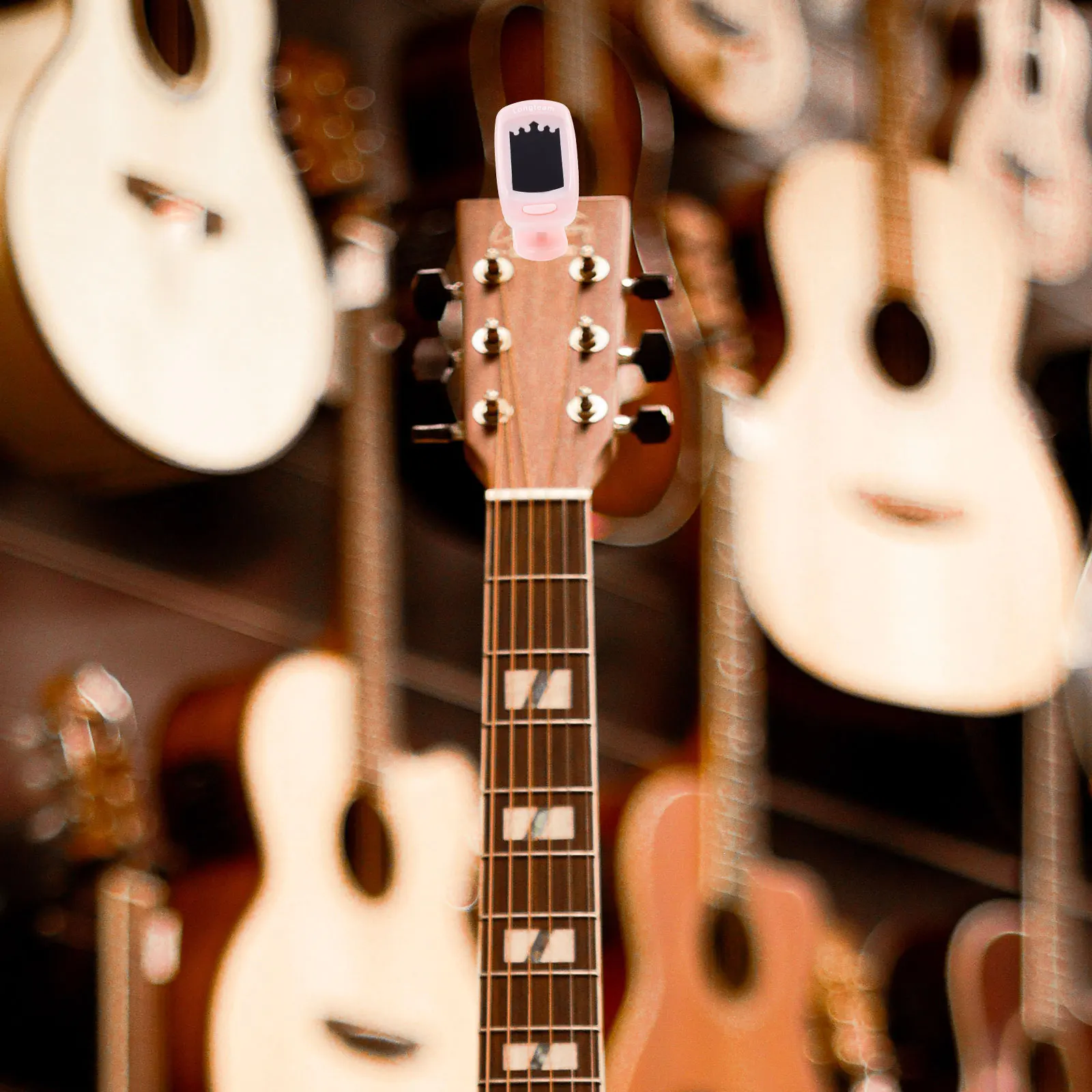 

Guitar Tuner Clip Design ABS Resin High Sensitivity Accurate Professional Bass Violin Ukulele Musical Instrument Accessories