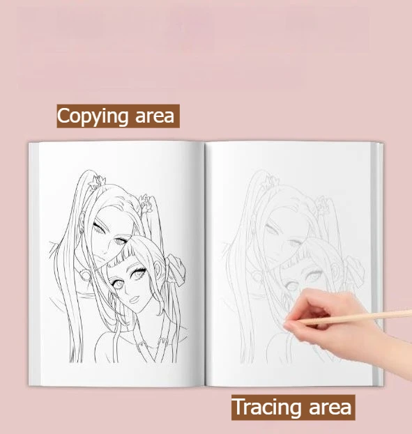 أطفال أنيمي شيطان هنتر تلوين كتاب Kpop خربش رسم رسم هدية خط الفن كتاب صور للأطفال