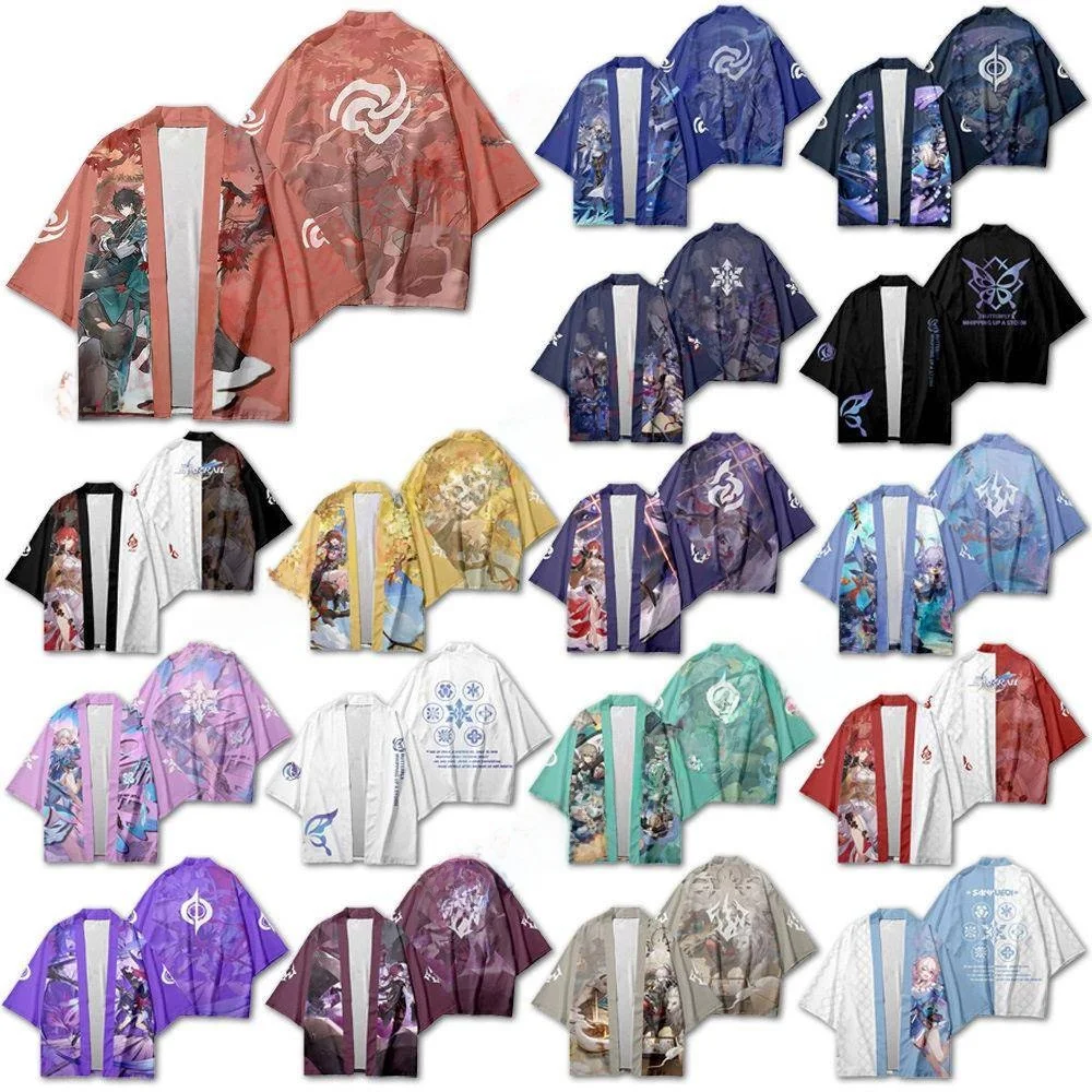 

Casual Railways Kimono Kimono Coat Women's Clothing Badou3 Surroundings Yangjing Brand Summer 2023 Print Other Material 100%