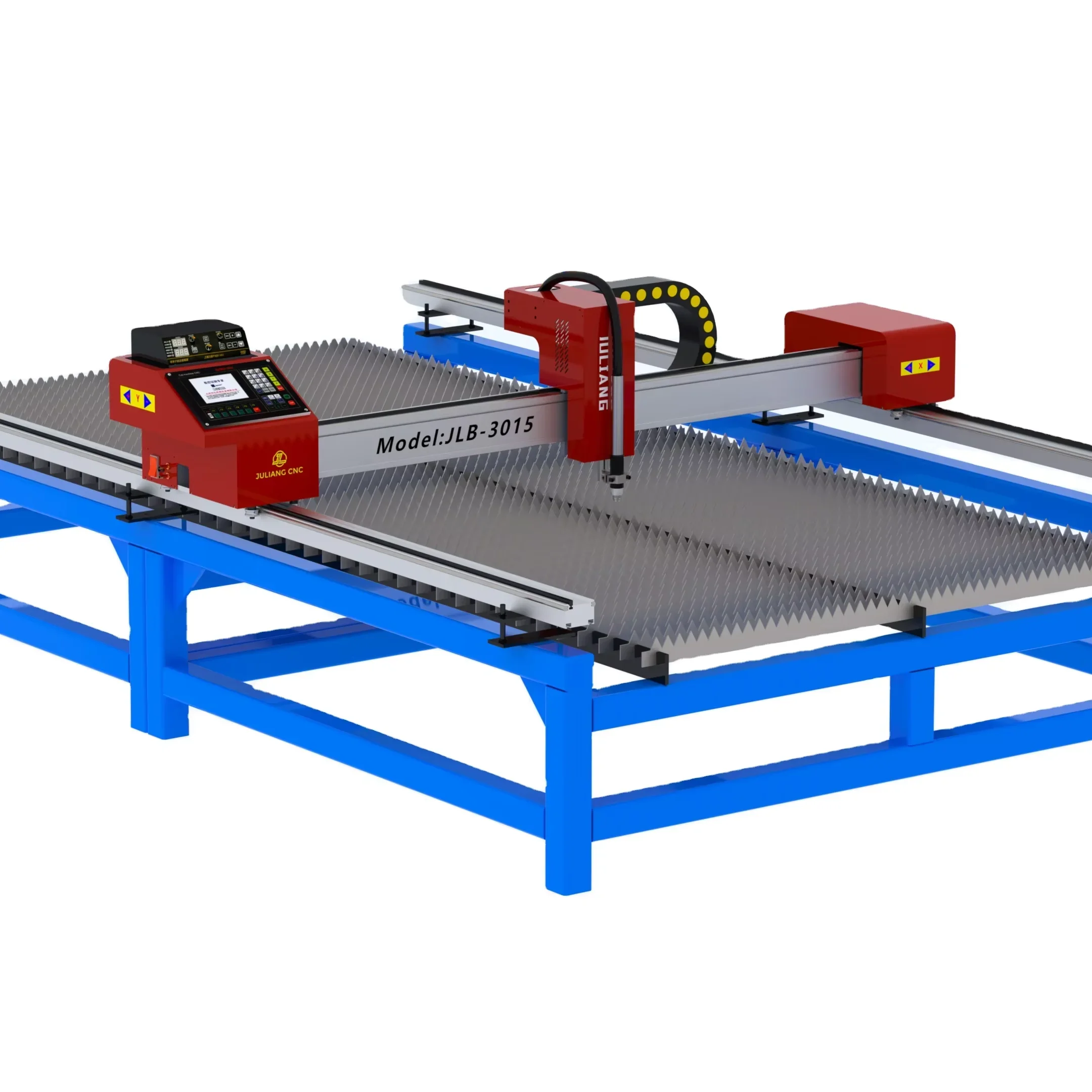 Double Track  CNC Plasma and Flame Cutting Machine Customized CNC Plasma Cutting Machine