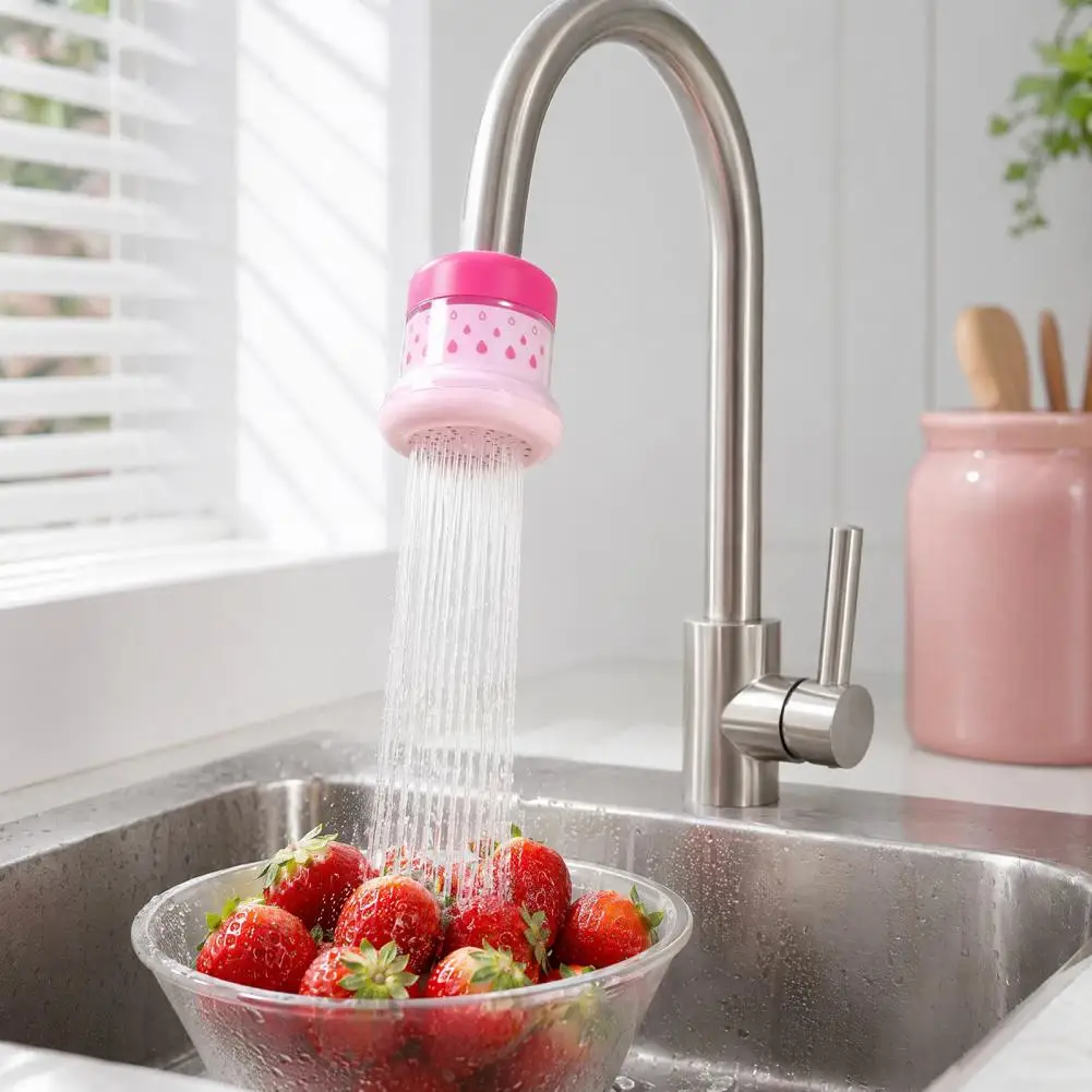 Multi-stage Sink Filtration System Kitchen Sink Strainer 2pcs Kitchen Sink Faucet Water Filters Multi-layer Chlorine Rust